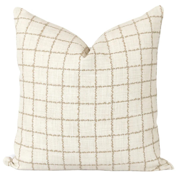 Emmett Pillow Cover | Laurel & Blush