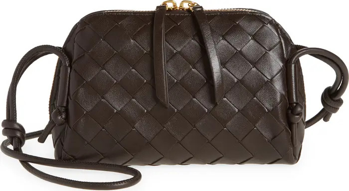 Bottega Veneta Mini Concert Intrecciato Leather Crossbody Bag | Nordstrom | Nordstrom