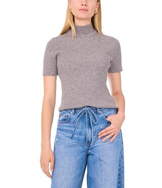 1. STATE Turtle Neck Short Sleeve Sweater | Dillard's | Dillard's