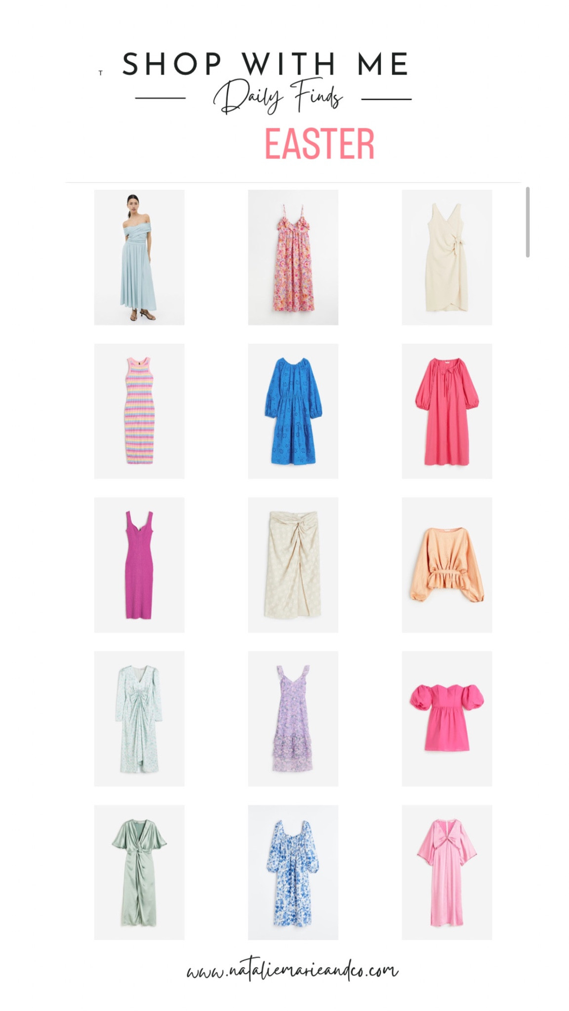 Easter dresses for mama!