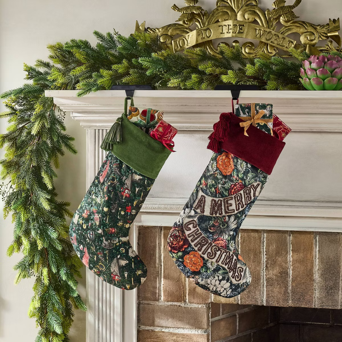 John Derian for Target Toy Print Stocking | Target
