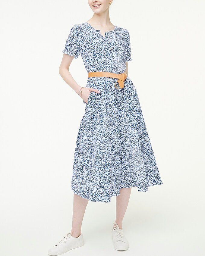 Button-front midi dress | J.Crew Factory