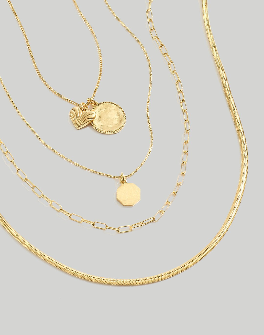 Classic Chain Necklace Set | Madewell