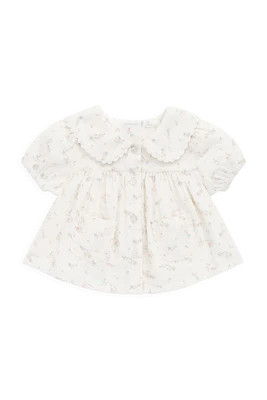 Organic Cotton Muslin Kodi Top - Solange Snow 2YR | Jamie Kay