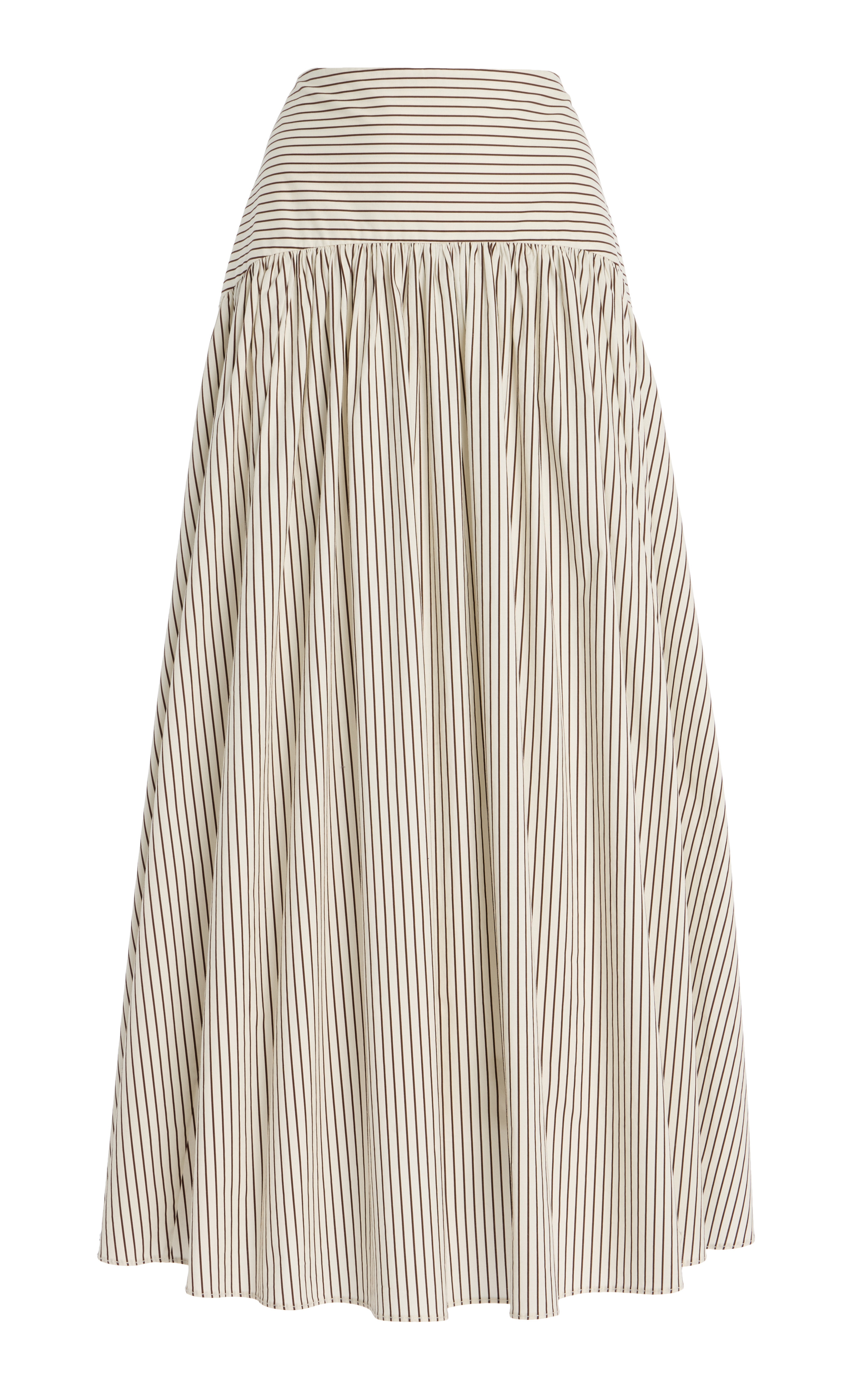 Procida Striped Cotton Skirt | Moda Operandi (Global)