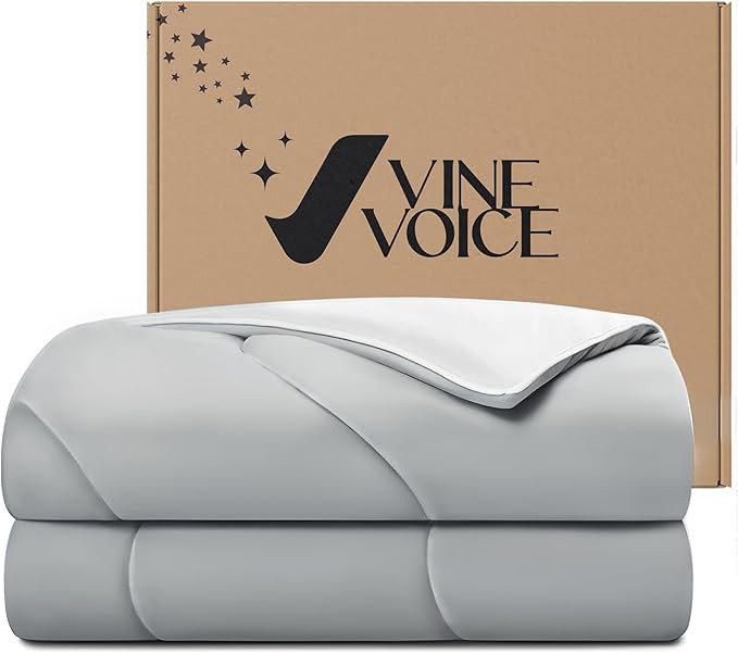 Cooling Comforter Queen Size, Cooling Blanket for Hot Sleepers Lightweight Double-Sided Cold Blan... | Amazon (US)