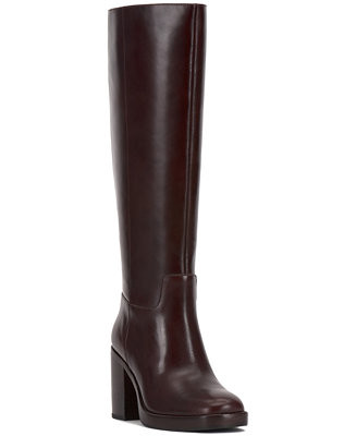 Vince Camuto Women's Gibi Narrow-Calf Platform Knee-High Boots - Macy's | Macy's