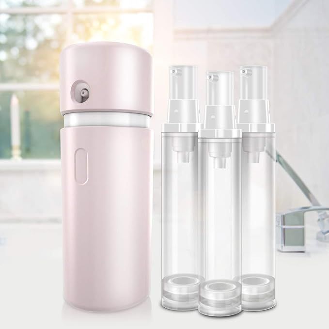 Refillable Cosmetic Containers Travel Bottles Travel Container for Liquid 3 in 1 Travel Dispenser... | Amazon (US)