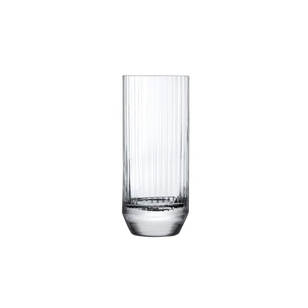 Big Top 4 - Piece Crystal High Ball Glass Set (Set of 4) | Wayfair North America