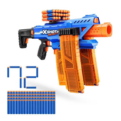 XSHOT Insanity Motorized Clip Mania Blaster by ZURU | Target