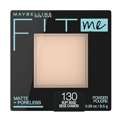 Maybelline Fit Me Matte + Poreless Pressed Face Powder Makeup, Buff Beige, 1 Count | Amazon (US)