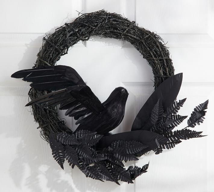 Spooky Crow Wreath | Pottery Barn (US)
