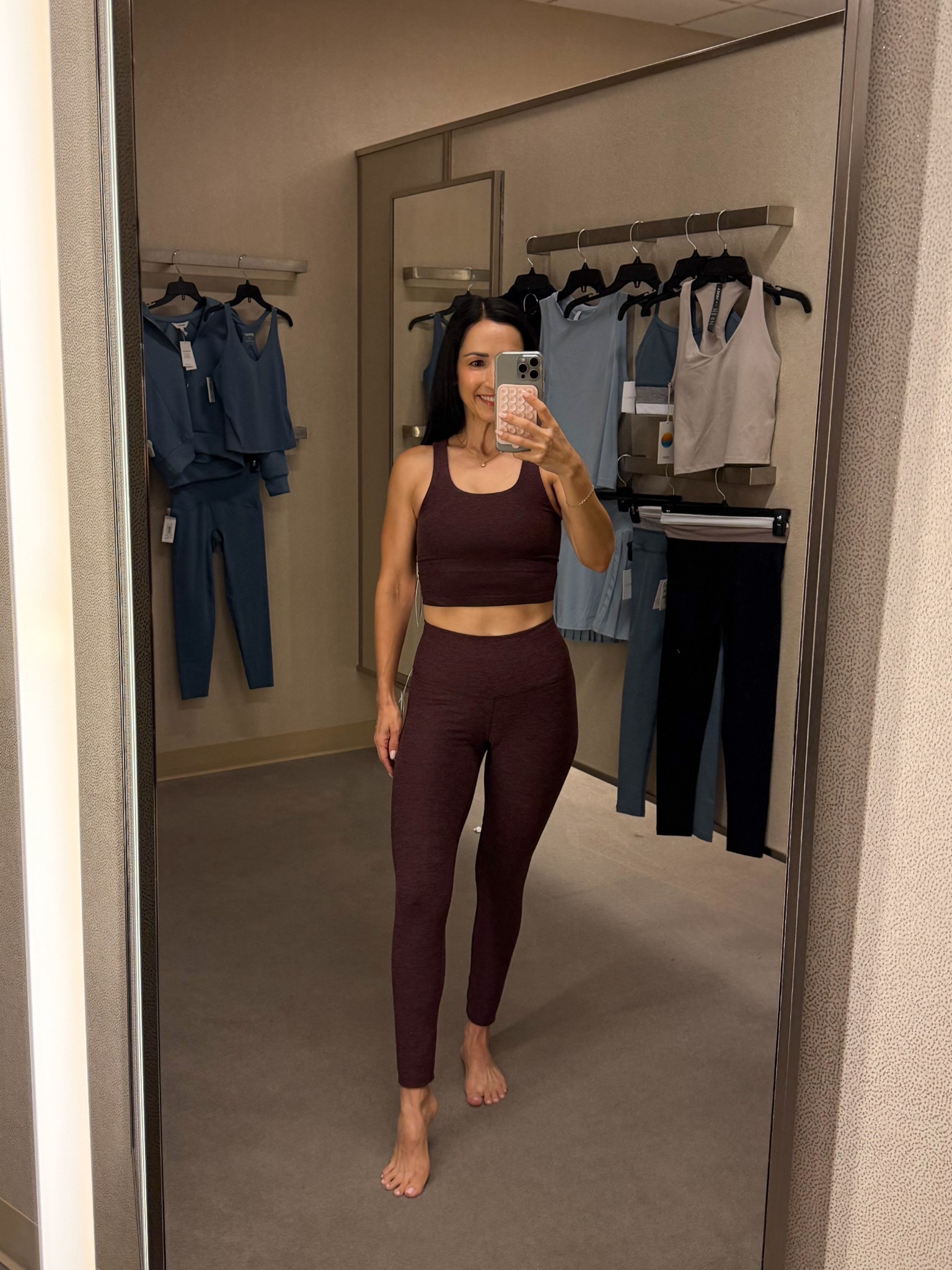 Chic Zella set under $100! Love this color for fall. TTS. Wearing xs in both  

#LTKSaleAlert #LTKPetite #LTKActive