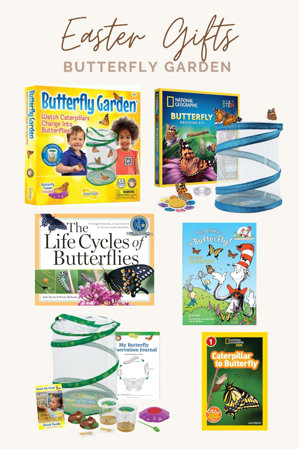 Creative, Hands On, Amazon Easter Gift! Butterfly Garden + Learning Books 🦋

#LTKfamily #LTKfindsunder50 #LTKkids