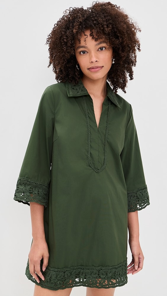 English Factory Crochet Accent Mini Dress | Shopbop | Shopbop