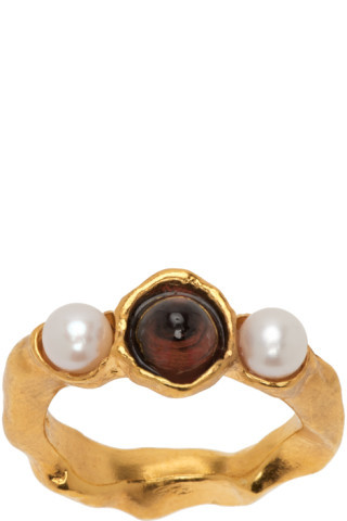 Gold 'The Nocturnal Desire' Ring | SSENSE