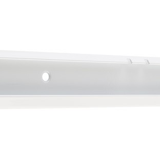 32" Elfa Top Track White | The Container Store