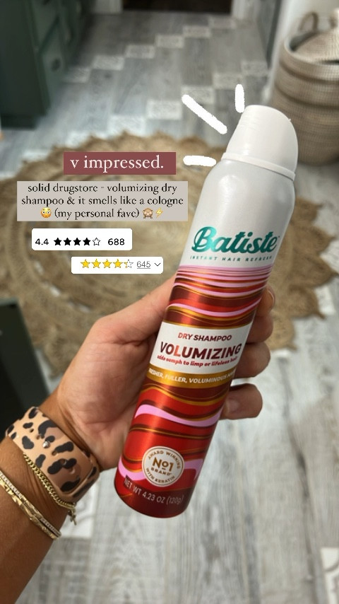LOVED THIS dry shampoo today! Def grabbing a second bottle for my car — smells phenomenal & it’s a super affordable option! Smells like cologne⚡️🤞🏼😮‍💨

#drugstorefinds #dryshampoo #volumizingdryshampoo #drugstore 

#LTKFind #LTKunder50 #LTKbeauty