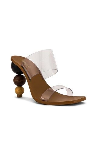 Cult Gaia Vita Sandal in Clear from Revolve.com | Revolve Clothing (Global)