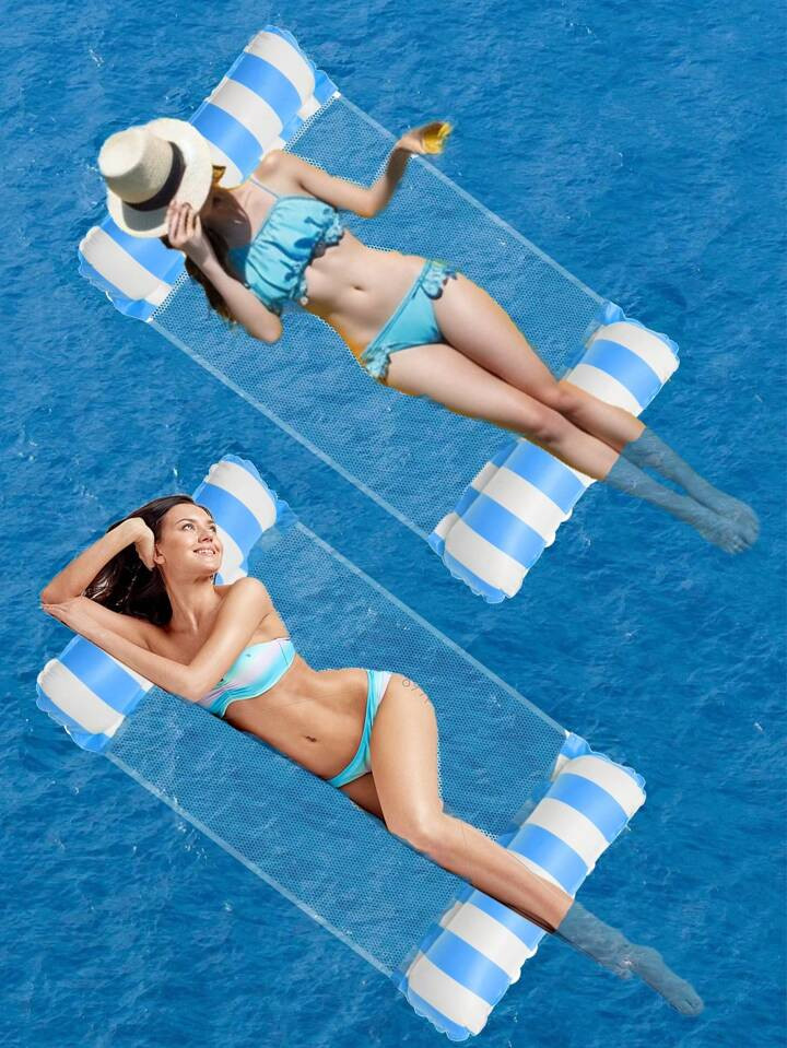 1-pack opblaasbaar zwembad drijft waterhangmat voor volwassenen, multifunctionele waterligstoel v... | SHEIN