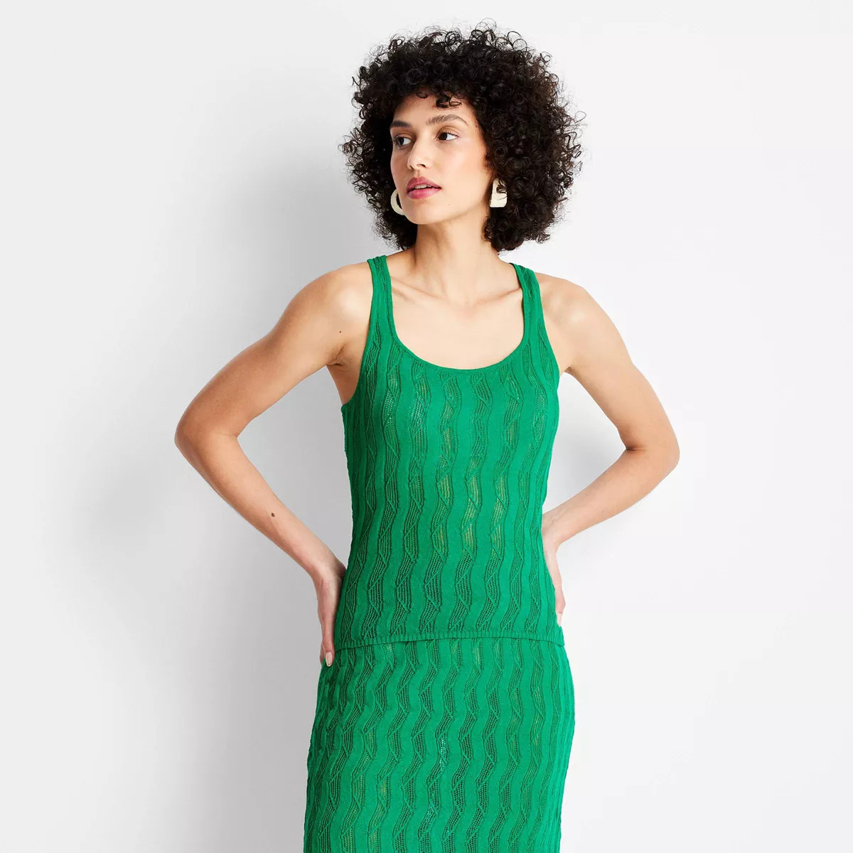 Women's Lace Sweater Tank Top - Future Collective™ with Jenee Naylor | Target