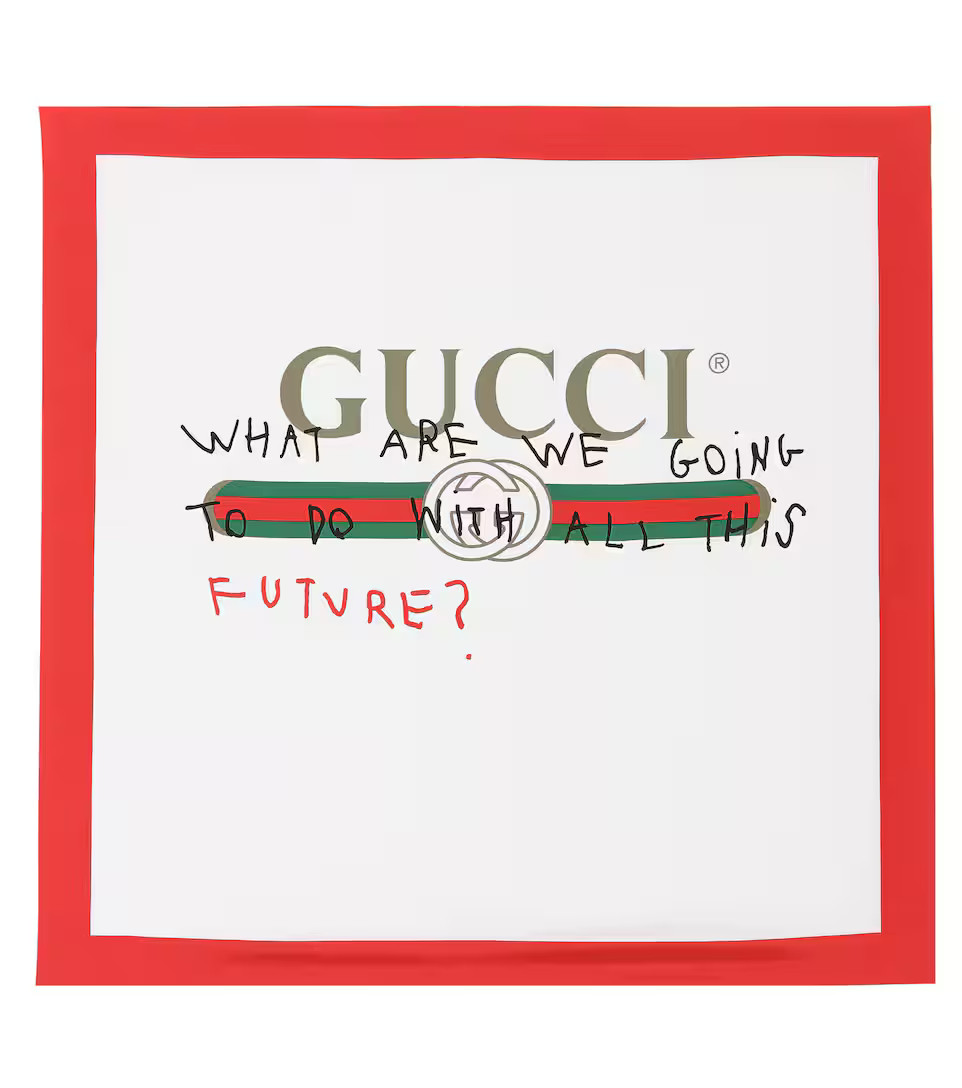 Bedruckter Seidenschal | Mytheresa (DACH)