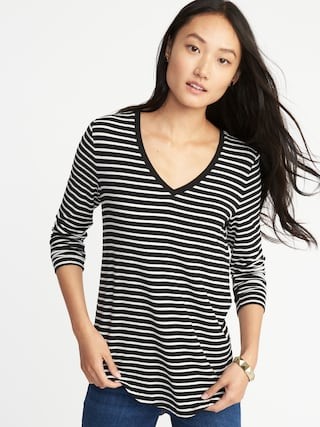 Luxe V-Neck Tee for Women | Old Navy US