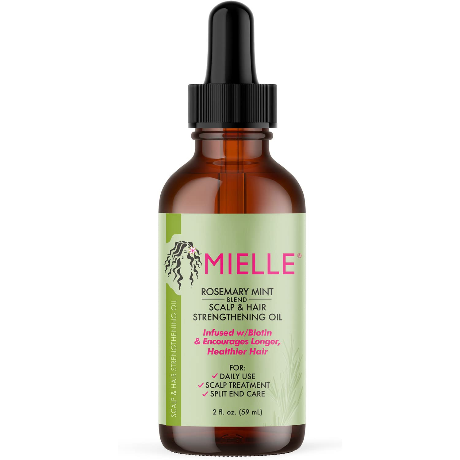 Mielle Organics Rosemary Mint Scalp & Hair Strengthening Oil With Biotin & Essential Oils, Nouris... | Amazon (US)