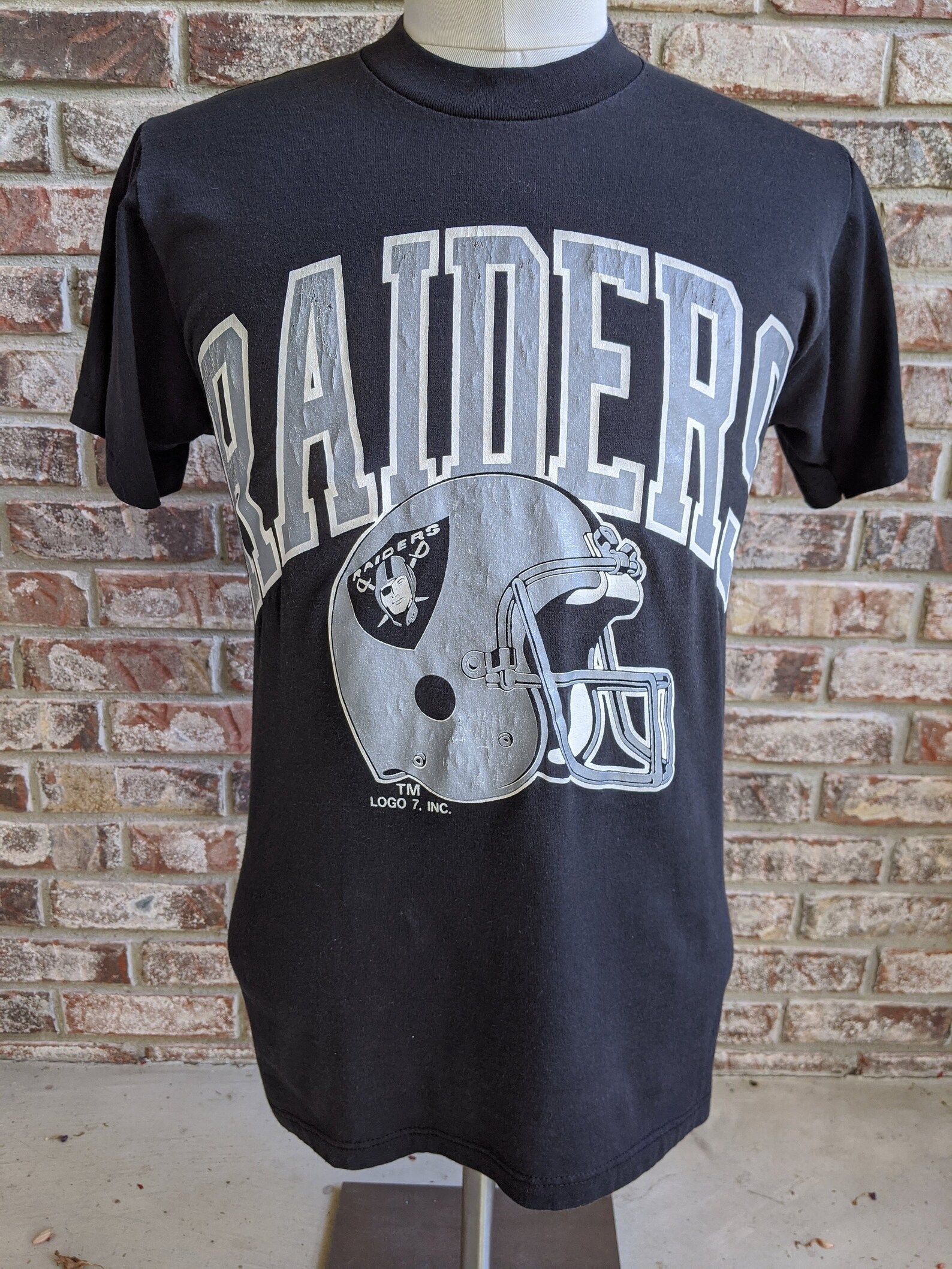 80s vintage Los Angeles Raiders T shirt / Small / LA Oakland | Etsy (US)