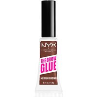 NYX Professional Makeup The Brow Glue Instant Styler 5g (Various Shades) - Medium Brown | Cult Beauty
