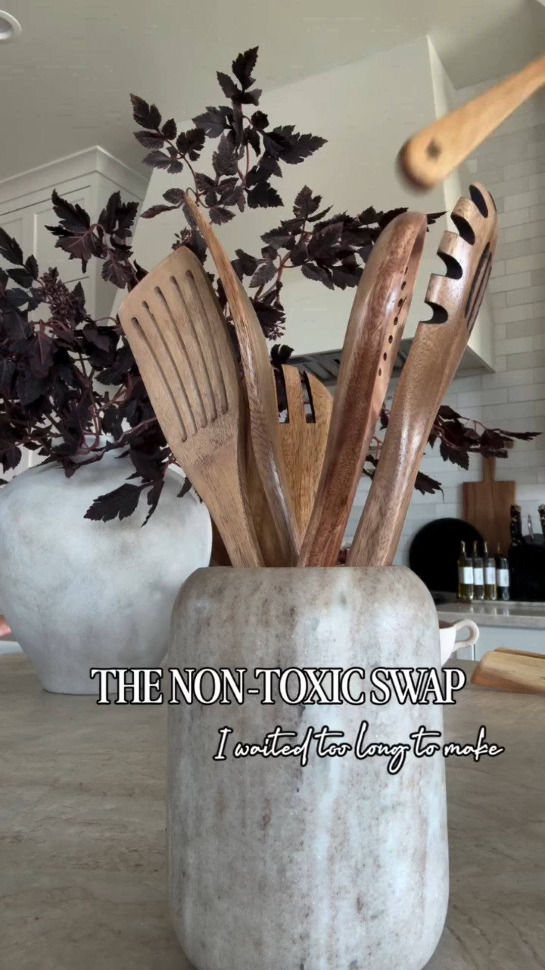 ⭐️⭐️⭐️⭐️⭐️ I finally ditched my old plastic utensils for this non-toxic teakwood 10-piece utensil set—and I’m never going back. 🍳
	•	Heat resistant + gentle on cookware
	•	Solid wood = no melting or toxic chemicals
	•	Looks so high-end for only $25 on deal right now

Your kitchen deserves better than warped, plastic spoons. This luxe-for-less upgrade makes cooking feel boujee without breaking the bank.

✨ Tap to shop while it’s still on sale!

#amazonfinds #kitchenmusthaves #kitchenorganization #luxeforless #nontoxickitchen #amazonhome #amazonkitchen #woodenutensils #homefinds #boujeeonabudget #kitchendecor #cookwareessentials
#founditonamazon

#LTKFindsUnder50 #LTKHome #LTKSaleAlert

#LTKFindsUnder50 #LTKSaleAlert #LTKHome 

#TrendingNow #ViralFinds #MustHaveHome #HomeFavorites #BestSellers #HomeMakeover #SaleAlert #GiftGuide2025 #MyAmazonHom