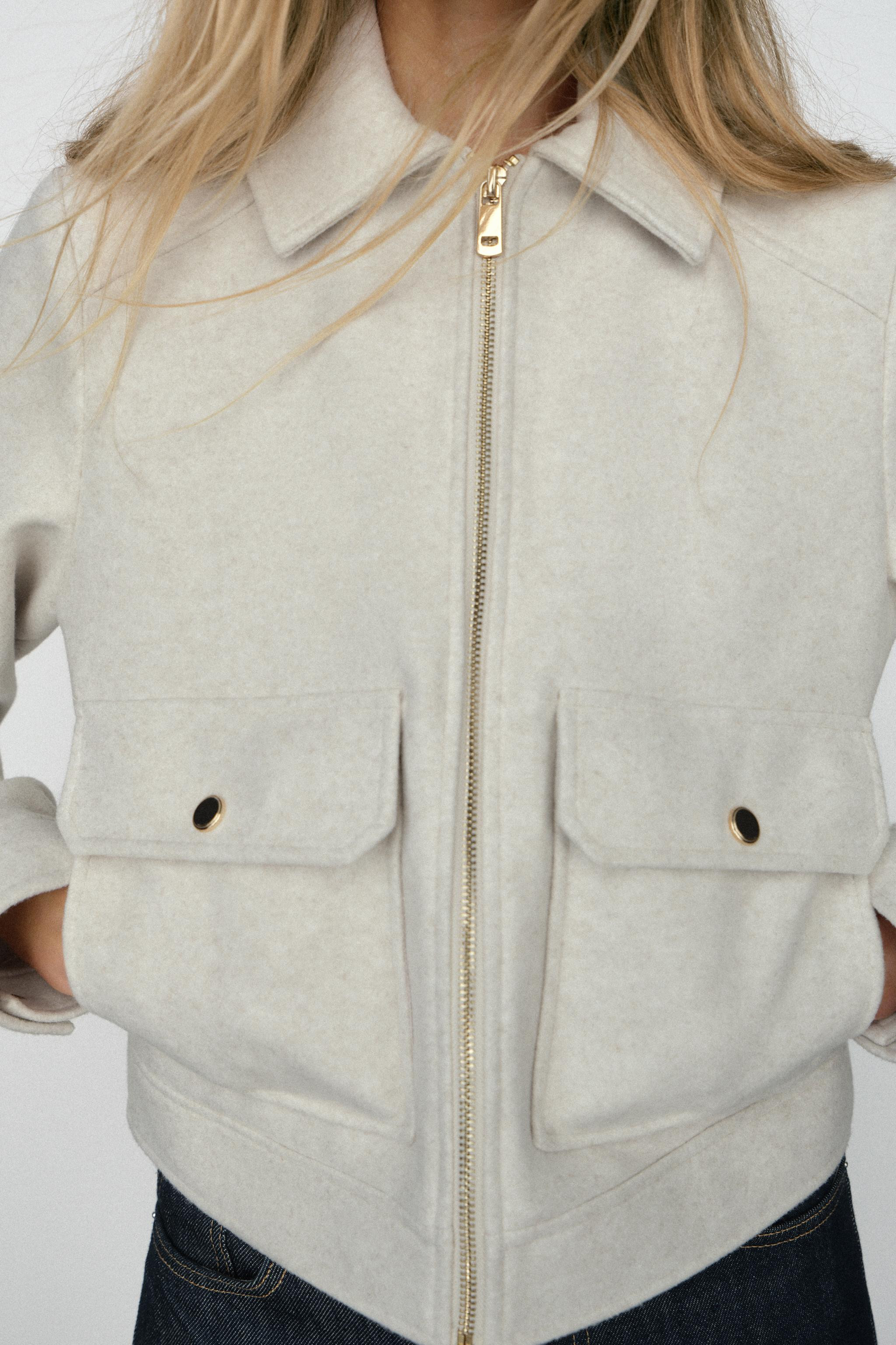 SOFT ZIP-UP JACKET | Zara UK