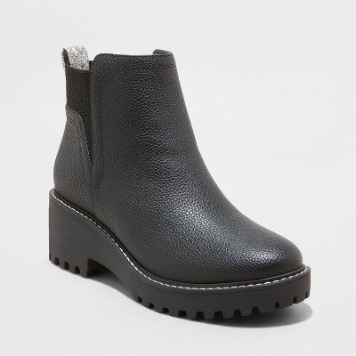 Women's Taci Boots - Universal Thread™ Jet Black | Target
