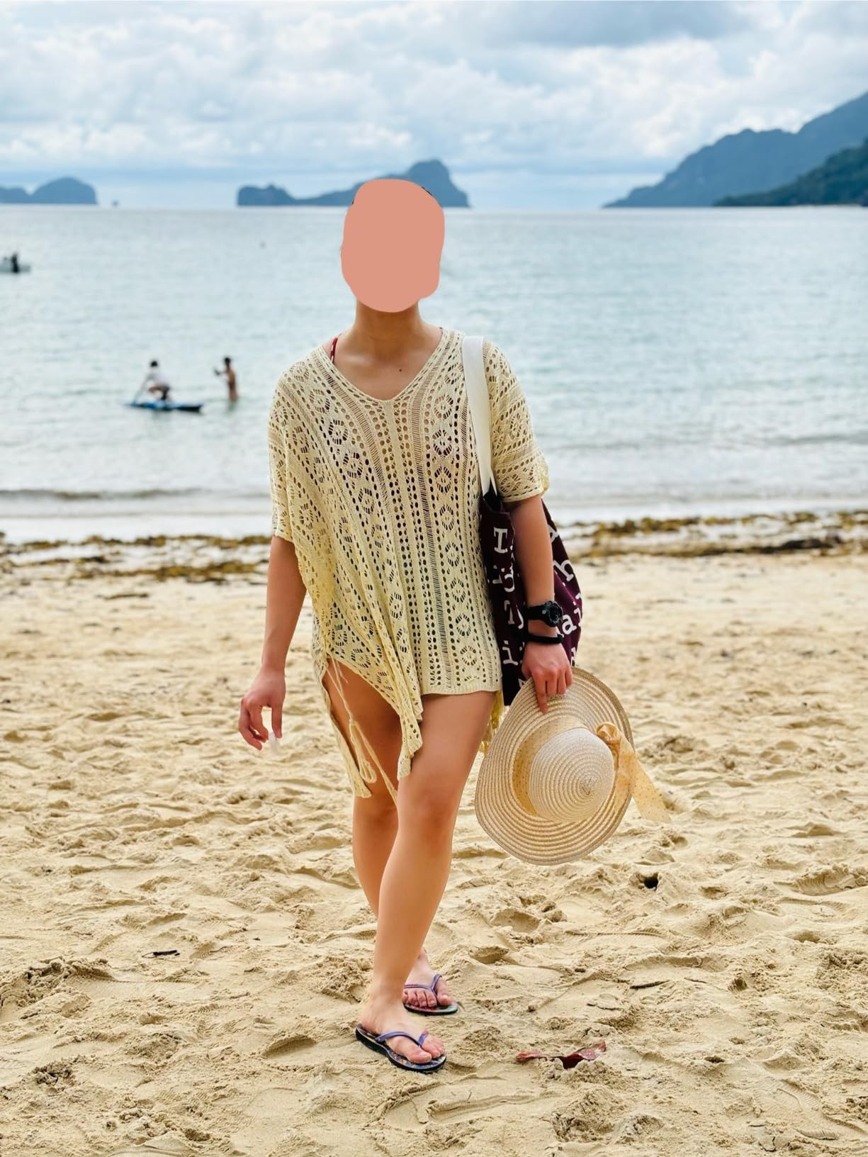 HARHAY Women's Summer Swimsuit Bikini 2023 Beach Swimwear Crochet Cover up | Amazon (US)