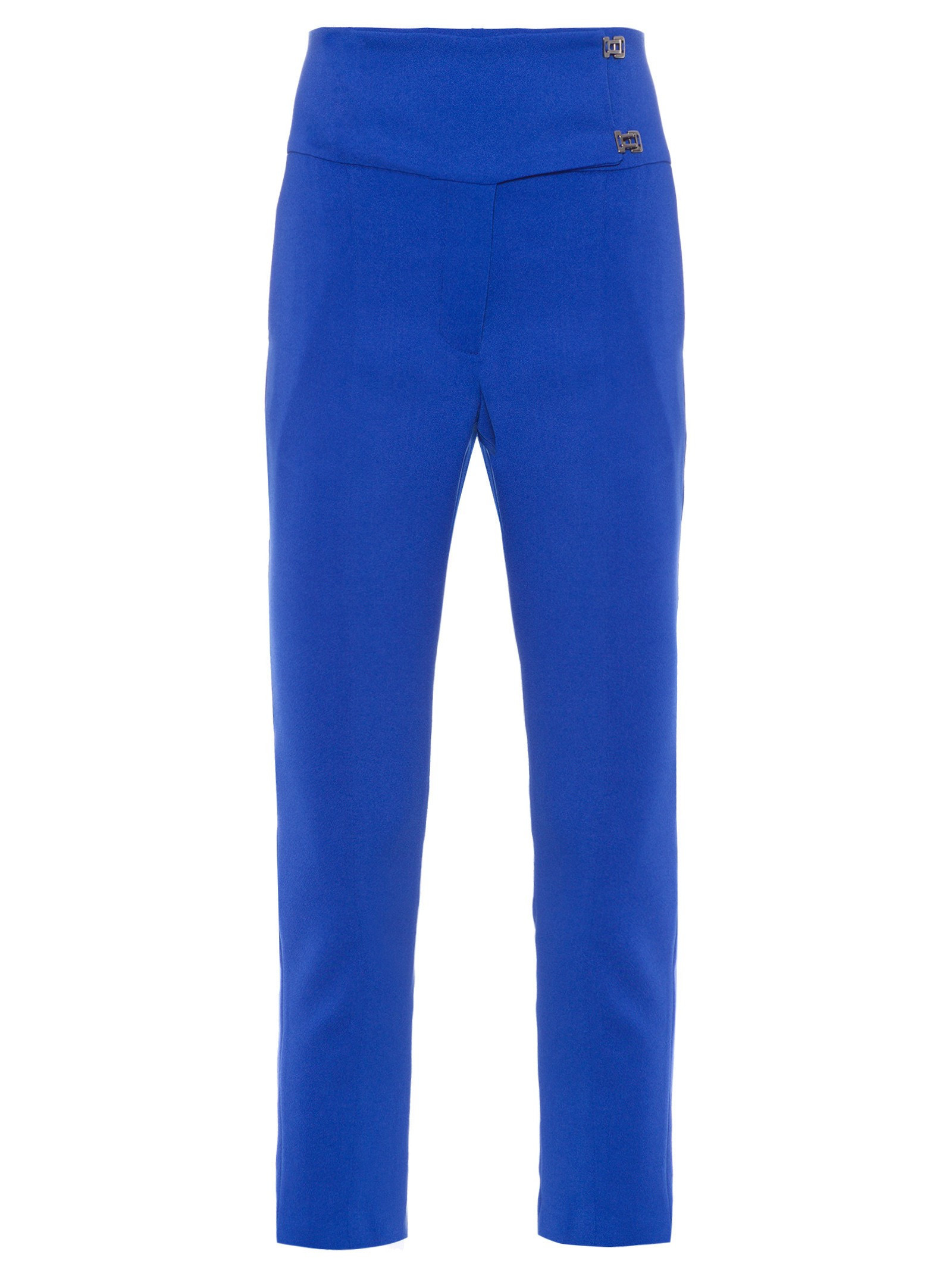 CALÇA FEMININA ABOTOADURA DUPLA - AZUL | Shop2gether BR