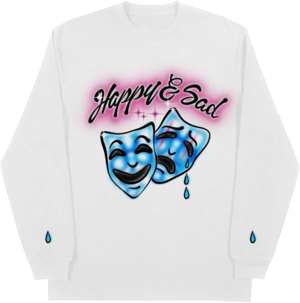 KACEY MUSGRAVES - Happy & Sad Airbrush Long Sleeve Tee | Amazon (US)