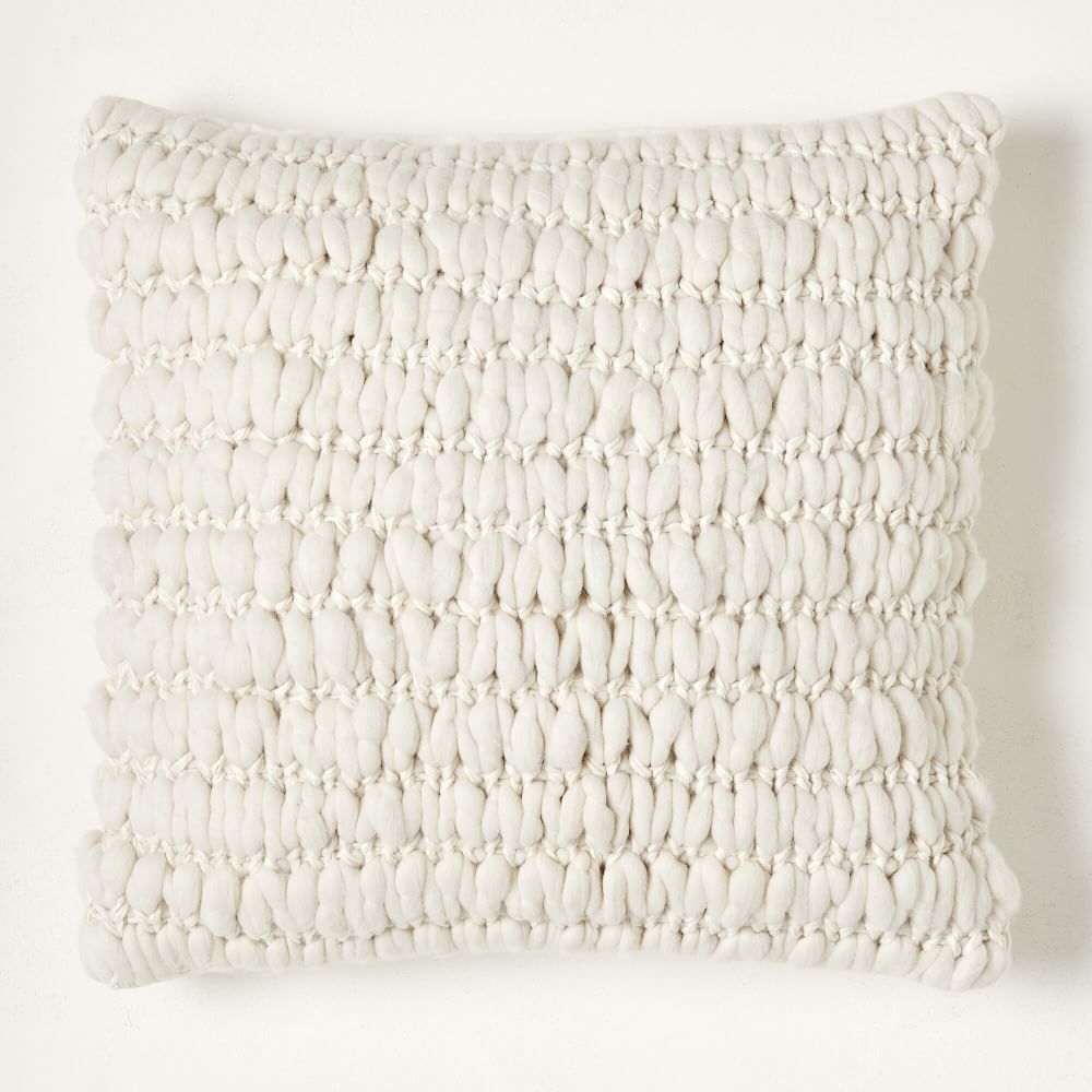 Chunky Knit Pillow Cover | West Elm (US)