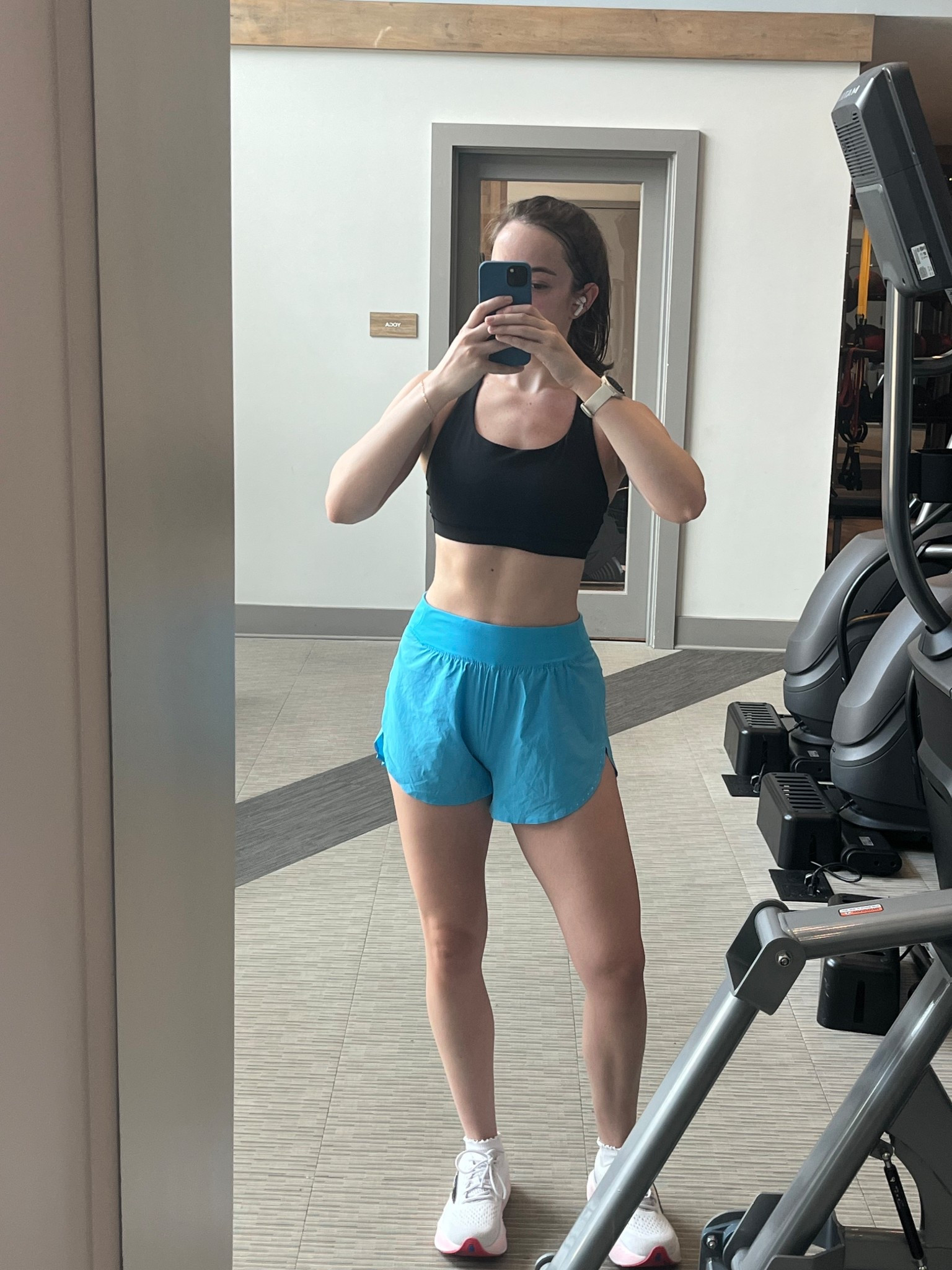 treadmill run fit!!! 🩵