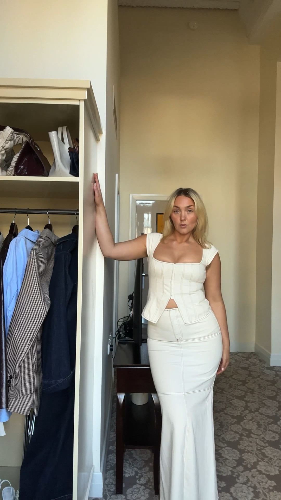 Let’s get dressed as a size 12 wearing Meshki double denim set loving this outfit for Euro summer 

#LTKmidsize #LTKAroundTheWorld #LTKaustralia