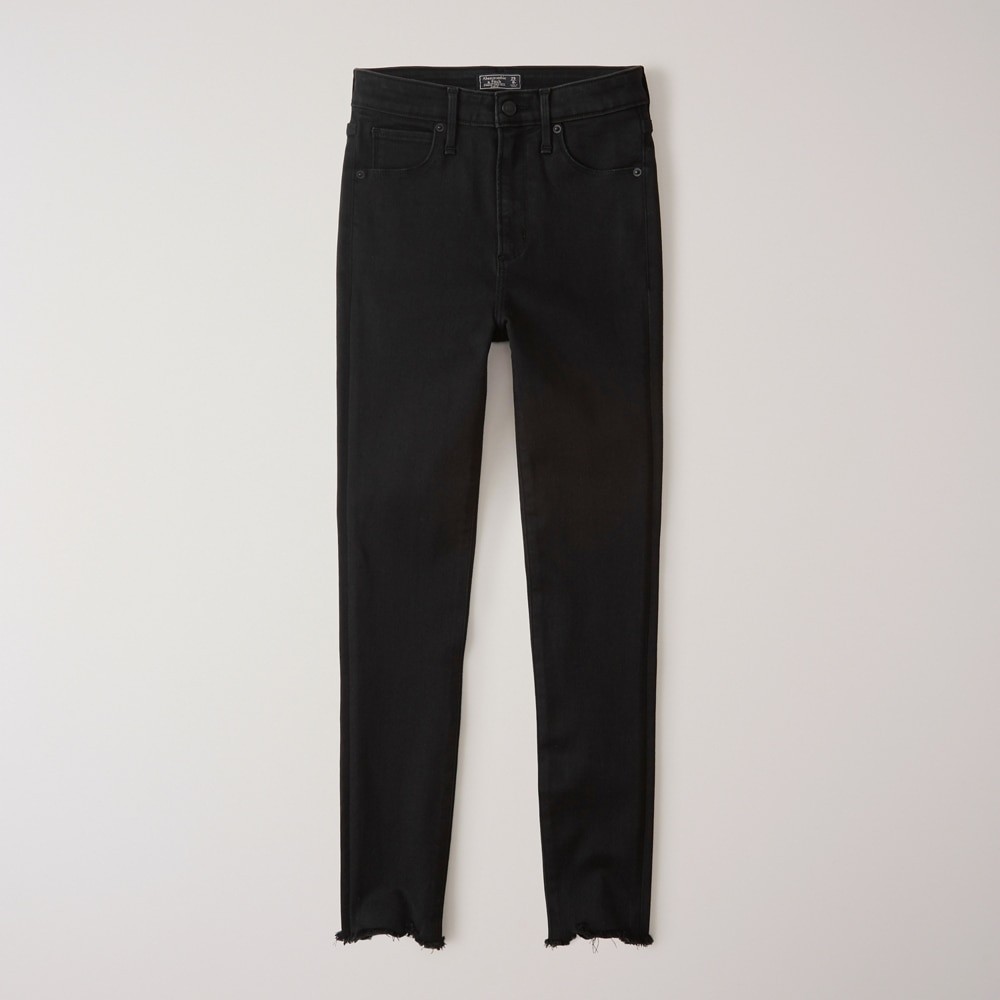 High Rise Ankle Jeans | Abercrombie & Fitch US & UK