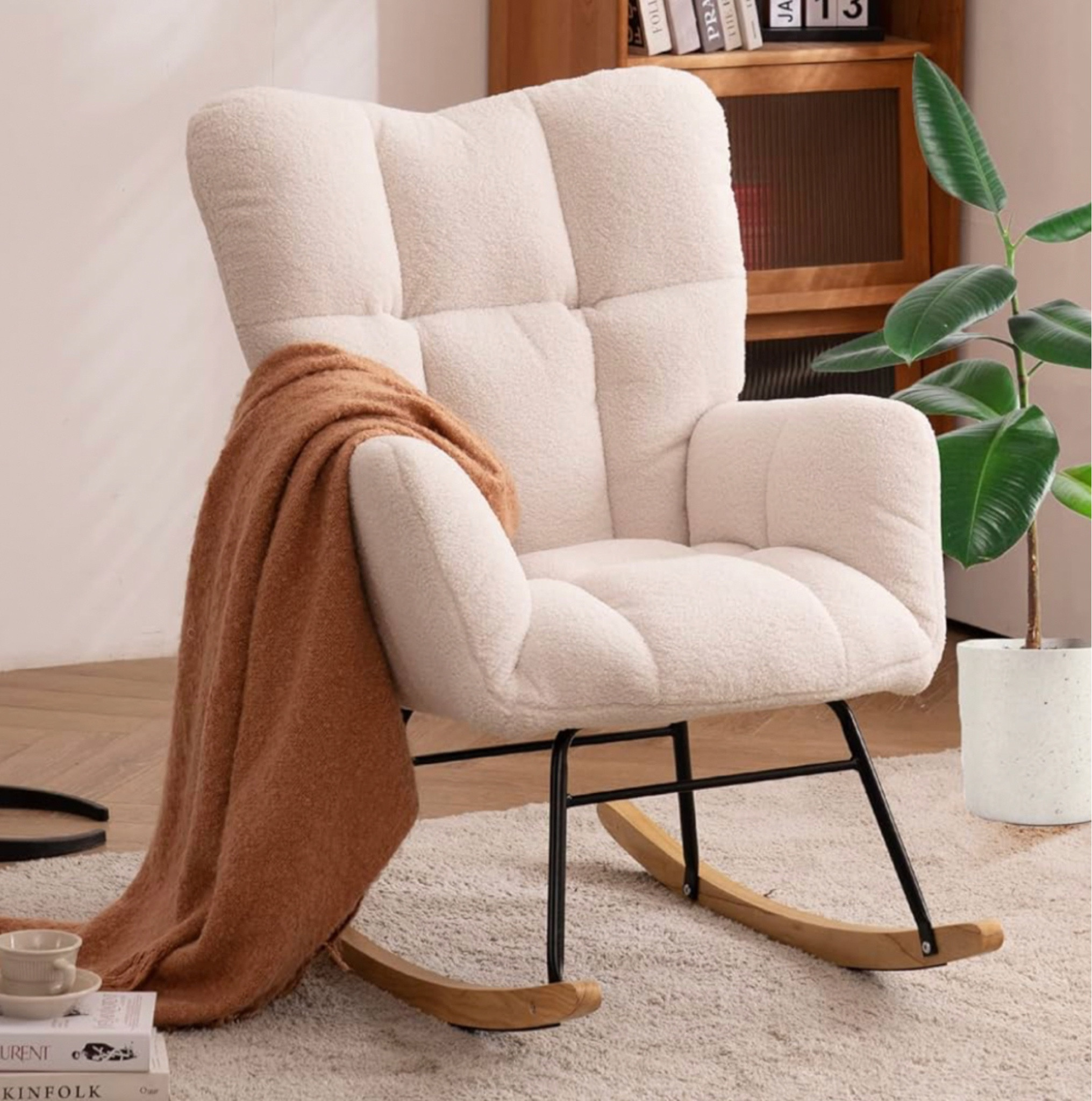 Cute and comfy nursery rocking chair

#LTKhome #LTKbaby #LTKsalealert