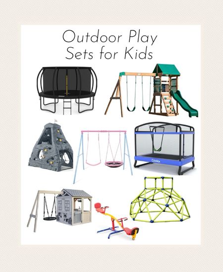 More outdoor fun and playsets for kids 

•Playgrounds and trampolines 
#amazon #playgrounds #outdoorfun


#LTKfamily #LTKhome #LTKSeasonal