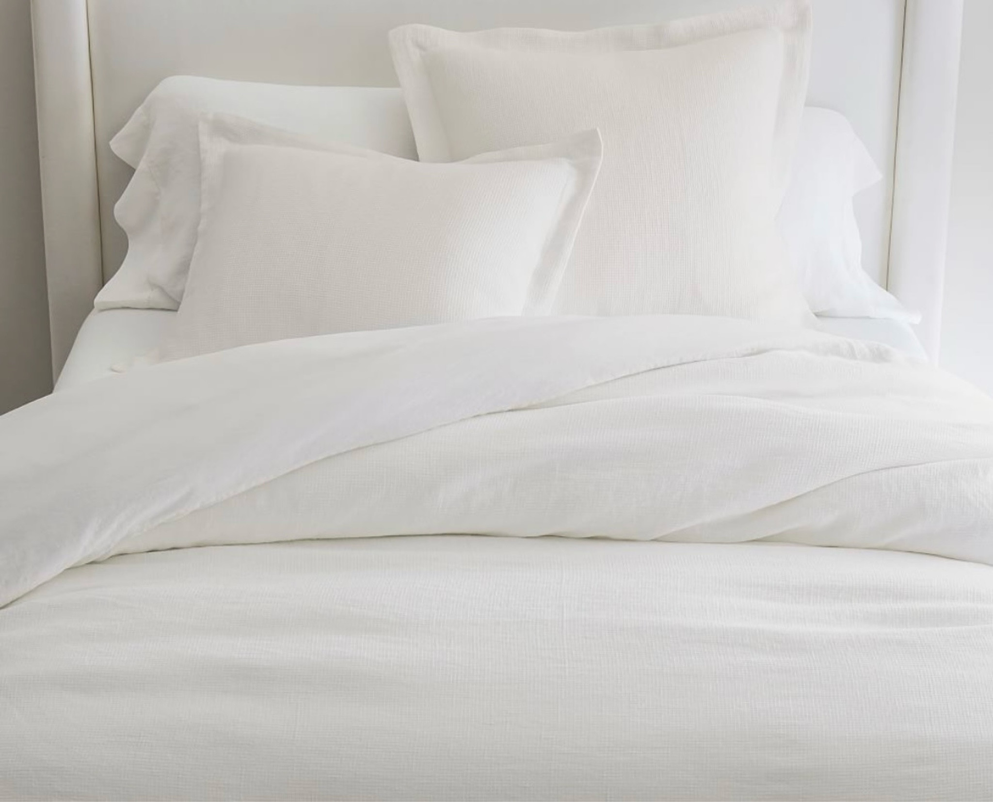Pottery Barn European Flax Linen Waffle Duvet & pillow covers
In white

#LTKSeasonal #LTKHome #LTKOver40