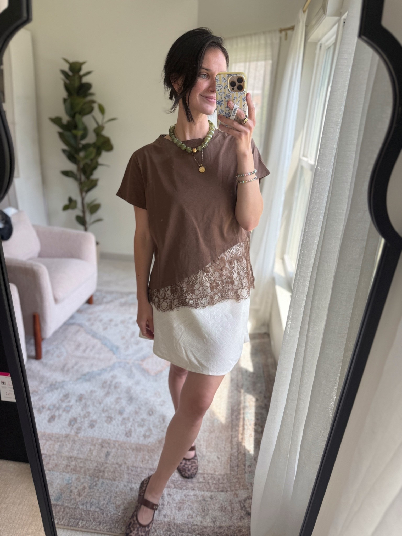 Lace shirt : wearing s
Linen skort : wearing m

Mom outfit // mom style // fall outfit idea // Amazon fall

#LTKgrwm #LTKmomlife #LTKootd