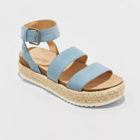 Women's Agnes Microsuede Platform Espadrille Pumps - Universal Thread™ | Target