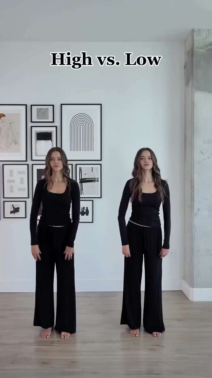 High vs Low🖤 

 #LTKStyleTip