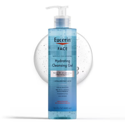 Eucerin Gentle Hydrating Face Cleansing Gel - 13.5 fl oz | Target