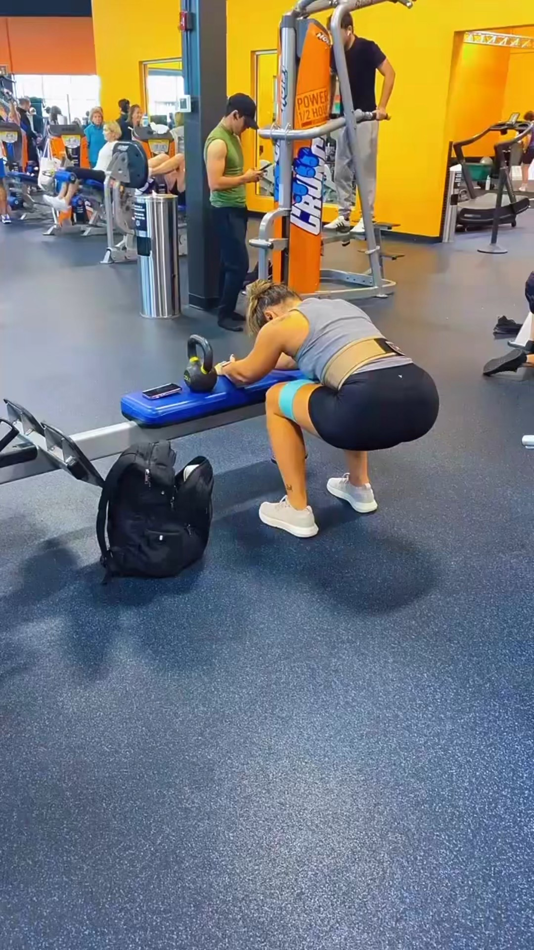 I love workout bands that increase resistance and cause burn out for ending sets! 