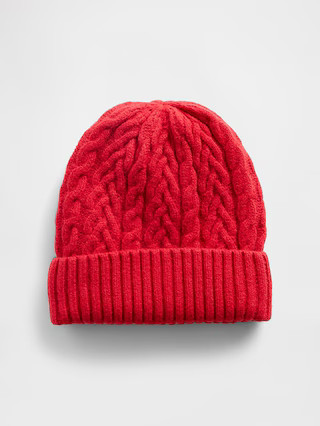 CashSoft Cable-Knit Beanie | Gap (US)