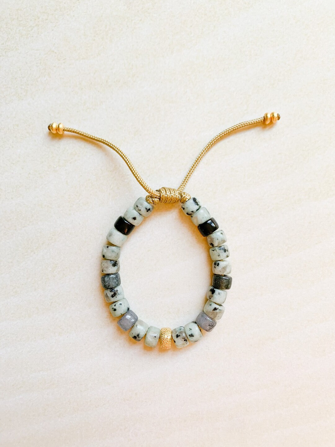 No.47  Gemstone Beaded Bracelet  Pony Crow Beads  Custom - Etsy | Etsy (US)